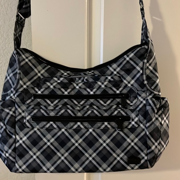 Lug Camper Handbags - Lug Camper bag with both outside and inside zipper pockets!